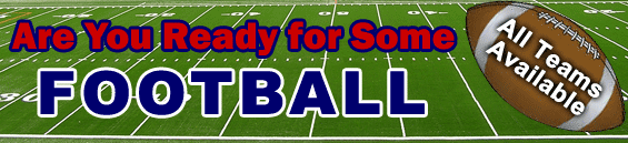 Are you ready for some football all NFL teams available