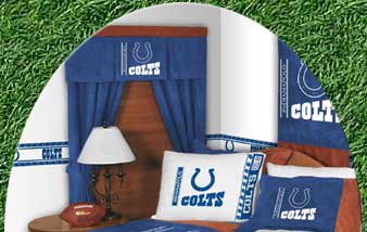 Build your NFL dream room complete bedding sets available in microfiber suede and jersey mesh