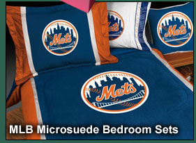 MLB Microsuede Bedroom Sets