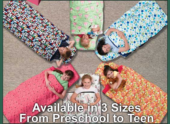 available in 3 sizes from preschool to teen