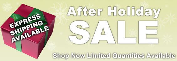 After Holiday Sale In Stock and Ready to Ship Shop Now Limited Quantities Available Express Shipping Available