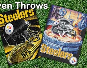 Pittsburgh Steelers Huge Tapestries and Woven Throws