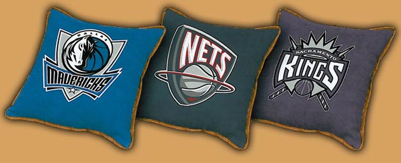 Microsuede NBA Pillows