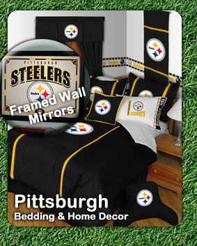 Pittsburgh Steelers Bedding & Home Decor