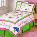 Team Spirit Girls Cheerleading Themed Room Decor Bedding Quilts