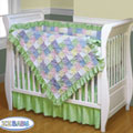 Soft Baby Crib Quilt Set