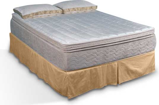 king size memory foam pillowtop mattress