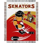 Ottawa Senators NHL Baby 36" x 46" Triple Woven Jacquard Throw