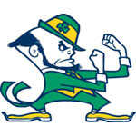 Notre Dame Fighting Irish Resized Logo Fathead NCAA Wall Graphic