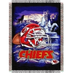 Kansas City Chiefs NFL "Home Field Advantage" 48" x 60" Tapestry Throw