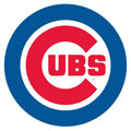 Chicago Cubs Resized Logo Fathead MLB Wall Graphic