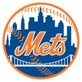 New York Mets Resized Logo Fathead MLB Wall Graphic