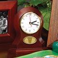 Vanderbilt Commodores NCAA College Brown Desk Clock