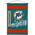 Miami Dolphins Side Lines Wall Hanging