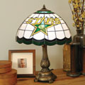 Dallas Stars NHL Stained Glass Tiffany Table Lamp