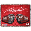 Tony Stewart #14 NASCAR "Flash" 48" x 60" Metallic Tapestry Throw