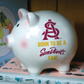 Arizona State Sun Devils NCAA College Ceramic Piggy Bank
