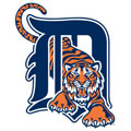 Detroit Tigers Logo Fathead MLB Wall Graphic