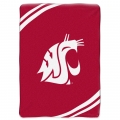 Washington State Cougars College "Force" 60" x 80" Super Plush Throw