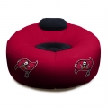 Tampa Bay Buccaneers NFL Vinyl Inflatable Chair w/ faux suede cushions