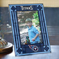 Tennessee Titans NFL 9" x 6.5" Vertical Art-Glass Frame