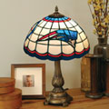 New England Patriots NFL Stained Glass Tiffany Table Lamp