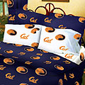 Berkley Golden Bears 100% Cotton Sateen Queen Comforter Set