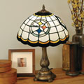 Pittsburgh Steelers NFL Stained Glass Tiffany Table Lamp