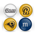 St. Louis Rams Custom Printed NFL M&M's With Team Logo