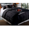 Cincinnati Bengals NFL Twin Chenille Embroidered Comforter Set with 2 Shams 64" x 86"