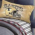 New Orleans Saints Full Size Pinstripe Sheet Set