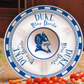 Duke Blue Devils NCAA College 14" Ceramic Chip and Dip Tray