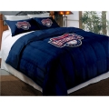 Washington Nationals MLB Twin Chenille Embroidered Comforter Set with 2 Shams 64" x 86"