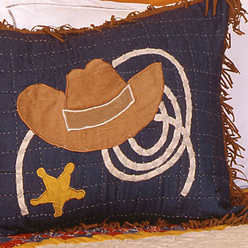 cowboy pillow pet