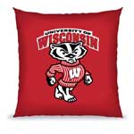 Wisconsin Badgers 12" Souvenir Pillow