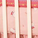 Hello Kitty Princess Crib Sheet