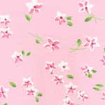 Pink Floral Balloon Valance