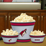 Phoenix Coyotes NHL Melamine 3 Bowl Serving Set