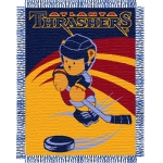 Atlanta Thrashers NHL Baby 36" x 46" Triple Woven Jacquard Throw