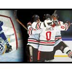 Hockey Goal Wall Border