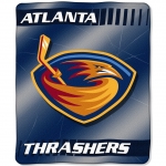 Atlanta Thrashers NHL Micro Raschel Blanket 50" x 60"