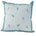 14" Violets Blue Throw Pillow