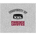 Phoenix Coyotes 58" x 48" "Property Of" Blanket / Throw