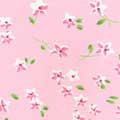 Pink Floral Balloon Valance