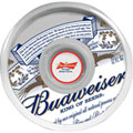 Budweiser Anheuser-Busch 14" Round Melamine Chip and Dip Tray