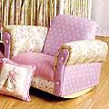 Jasmine Upholstered Rocking Chair