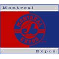 Montreal Expos 60" x 50" All-Star Collection Blanket / Throw